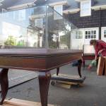 JOHN LARSON | POLSON MUSEUM 
One of six display cases from the old Kneipp Jewelry Store in Hoquiam were donated earlier this month to the Polson Museum by owner Richard Mirau. They arrived at the museum Nov. 6. In the background is museum secretary Anna Vincent.