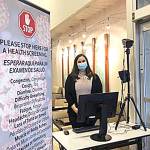 Courtesy photo 
Summit Pacifics Urgent Care entrance screening station is one of five in the Elma medical complex.