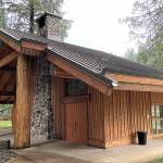 KAT BRYANT | THE DAILY WORLD 
Will and Anne Foster donated time, expertise and funds to make the Legacy Pavilion a reality at Lake Sylvia State Park.