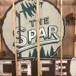 COURTESY GEORGE DONOVAN
The Spar Cafe sign was recently moved to the Aberdeen Museum of Historys current storage warehouse on Port Industrial Road in early November. Collection items are being transferred from the armory annex across the street from the former site of the museum to the storage facility.