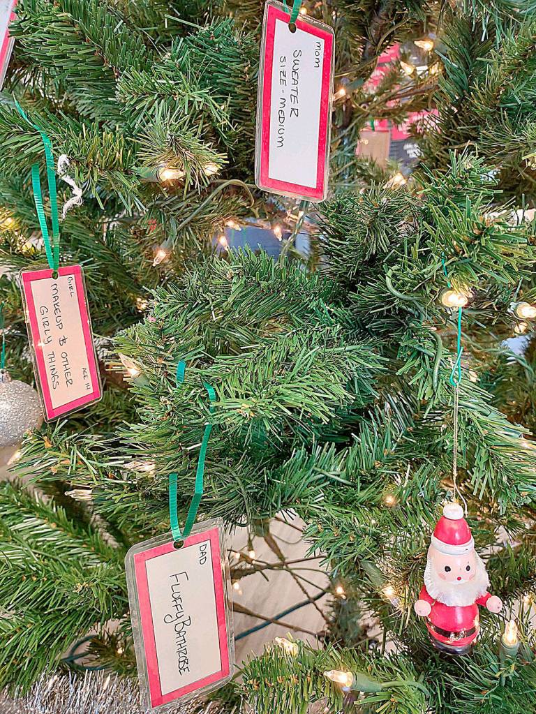 COURTESY PHOTO 
The Hoquiam Police Department giving tree went up Dec. 1. Chief Jeff Myers said gifts will be delivered Monday.