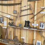 COURTESY PHOTO 
Logging equipment is displayed in one of the new museum spaces.