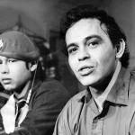 WASHINGTON STATE ARCHIVES 
Native American rights activist Hank Adams, right, at a 1971 press conference.