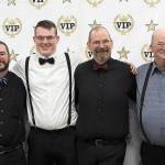 COURTESY PHOTO 
Ocean Shores Buck Electric Ace Hardware owner Steve Buck has turned over the business to his sons. Pictured from left are co-owner Joe Buck, Cody James, co-owner Stephen Buck, and original owner Steve Buck.