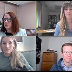 FILE IMAGE 
Presenting at the Greater Grays Harbor vaccinations and COVID relief forum Tuesday, clockwise from top left: Greater Grays Harbor Inc. CEO Lynnette Buffington, Grays Harbor Public Health representative Maranatha Hay, Congressman Derek Kilmer, and Sen. Patty Murray representative Colleen Bryan.