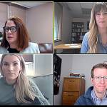 FILE IMAGE 
Presenting at the Greater Grays Harbor vaccinations and COVID relief forum Tuesday, clockwise from top left: Greater Grays Harbor Inc. CEO Lynnette Buffington, Grays Harbor Public Health representative Maranatha Hay, Congressman Derek Kilmer, and Sen. Patty Murray representative Colleen Bryan.