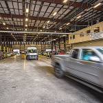 More than 200 vaccinations were administered Wednesday, the first day of the mass vaccination operation, and another 405 on Thursday at the drive-through operation at a Port of Grays Harbor warehouse in the main Port area. (Grays Harbor Public Health photos)