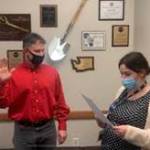 Kevin Bossard was sworn in Jan 22 as SPMC hospital commissioner.