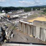 COURTESY PHOTO 
The silos and pulping machine at Cosmo Specialty Fibers.