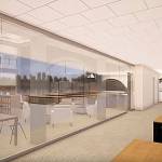 COURTESY IMAGE 
A glass wall on the first floor of the Aberdeen Library will provide the youngest library patrons with a safe place to play and learn while offering quiet for older visitors.