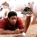 TNS file photo 
Denzel Washington starred as coach Herman Boone, who leads a Virginia high schools first integrated football team in 1971 in Remember the Titans.