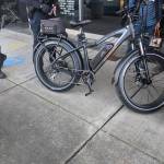 Dave Haviland photo
A closeup of one of the electdric bikes donated to the city by the Downtown Aberdeen Association, made up of downtown Aberdeen businesses.