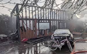 COURTESY OCEAN SHORES FIRE DEPARTMENT 
A body was recovered from a residential fire on Octopus Avenue in Ocean Shores Tuesday.