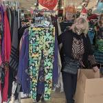 DAVE HAVILAND | THE DAILY WORLD
Gail Andrews, owner of All that Glitters and Pandora’s Box, is worried that she won’t be able to find enough storage space for her store.