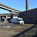 FILE PHOTO 
The syringe exchange under the Chehalis River Bridge in Aberdeen.