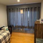 DAVE HAVILAND | THE DAILY WORLD 
A single bed, chair, dresser and storage space are featured in each of the six bedrooms.