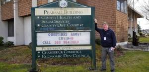 Photo By County Staff
New Public Health Director Mike McNickle pauses for a photo.