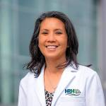 Dr. Anne Marie Wong sports the new Harbor Regional Health logo. (CHRIS MAJORS | GRAYS HARBOR COMMUNITY HOSPITAL)