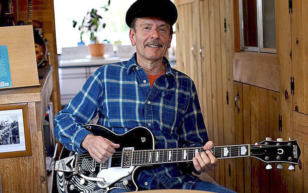 COURTESY RUSSELL BROOKS 
A photo of Warren Mason taken while he was interviewed for the documentary 20 A.C. The film chronicled the legacy of Kurt Cobain, a guitar student of Masons.