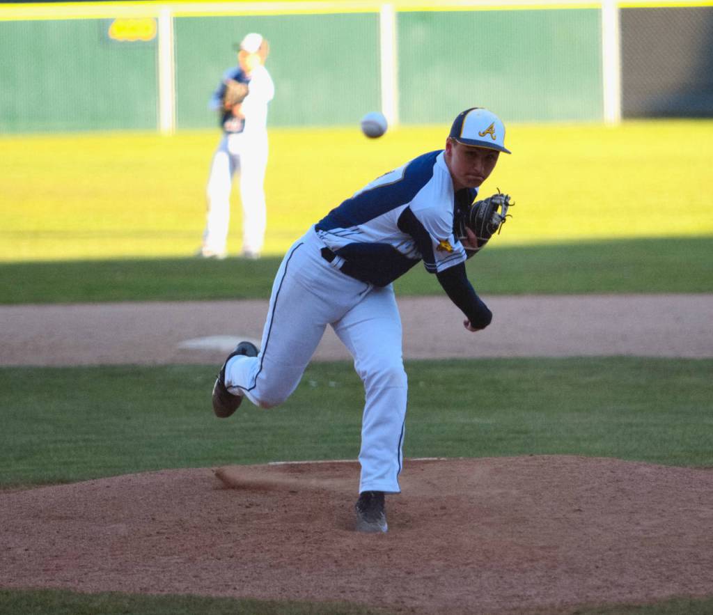 Aberdeen reliever Maliki Balesteri allowed no earned runs on one hit against Hoquiam on Monday in Hoquiam.