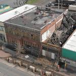 DAVE HAVILAND | THE DAILY WORLD 
The City of Aberdeen is moving ahead with plans to demolish the old Pioneer Paper Building at 419 E. Heron St.
