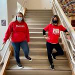 Courtesy North Beach School District 
Left to right, Stephanie Evans and Darby Carroll have been chosen to serve as co-principals at the Ocean Shores Elementary.