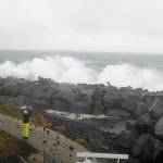 DAN HAMMOCK | THE DAILY WORLD 
Wild surf during windstorms and king tides in Westport drew a lot of attention last winter, and stormwatching is a growing staple in the citys tourism marketing focus.
