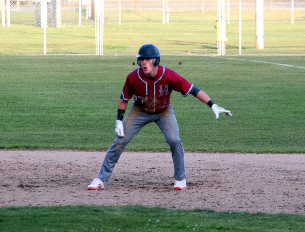 RYAN SPARKS | THE DAILY WORLD Hoquiam senior infielder Troy McMinn was named to the 1A Evergreen League First Team on Thursday.