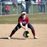 RYAN SPARKS | THE DAILY WORLD Hoquiam infielder Graci Bonney-Spradlin was one of four Grizzlies named to the 1A Evergreen League First Team on Thursday.