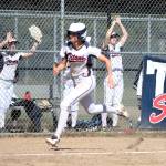 DAILY WORLD FILE PHOTO Pe Ell-Willapa Valley infielder Annika Mason was named to the 2B Pacific League First Team after the senior hit .542 with eight doubles and 21 RBI this season.