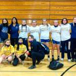 SUBMITTED PHOTO
The Aberdeen High School girls wrestling team won its sixth straight 2A Evergreen League championship in Chehalis on Saturday.
