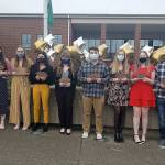 Courtesy Ashley Kohlmeier 
Recipients of 2021 silver and gold awards from Aberdeen are, from left, Riley Bowen, Brooke Solan, Lauren King, Ashlyn Yakovich, Susan Brenenstahl, Ivan Ruvalcaba, Hannah Mareth, Kallie King, Jimmy Boora and Connar Sherman.