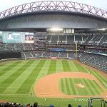 David Haerle/The Daily World 
The Mariners have been operating under the previous state guidelines. They had approximately 9,000 socially-distanced seats available at this season-opening series agianst the San Francisco Giants in April, and then added roughly 5,000 seats for fully vaccinated fans a few weeks ago.