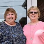 DAN HAMMOCK / THE DAILY WORLD 
Marsha Hendrick, left, and her sister Mary Wolfe, are both retiring this year after a combined 84 years experience with the Satsop School District.