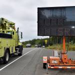 DAN HAMMOCK | THE DAILY WORLD
A paving project on State Route 109 that began Monday will create more congestion and backups throughout the summer than usual.