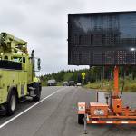 DAN HAMMOCK | THE DAILY WORLD
A paving project on State Route 109 that began Monday will create more congestion and backups throughout the summer than usual.