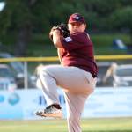 RYAN SPARKS | THE DAILY WORLD South Beach pitcher Dominic Miranda picked up the victory holding Capitol National scoreless over the final three innings in South Beachs 12-6 win on Tuesday in Montesano.
