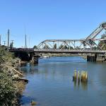 DAN HAMMOCK | THE DAILY WORLD 
The North Shore Levee would begin on the west bank of the Wishkah River north of Stewart Field and follow the west bank of the river between D and F streets, winding west to the east side of the Hoquiam River.