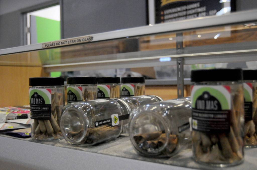 DAVE HAVILAND | THE DAILY WORLD
The "Best Overall Business" award goes to the top voted business in The Daily World's "Best of Twin Harbors" awards, for the second year in a row Cannabis 21 received that honor.