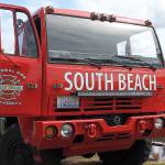 DAN HAMMOCK | THE DAILY WORLD 
The formation of the South Beach Regional Fire Authority in October 2017 included a major rebranding and public education effort.