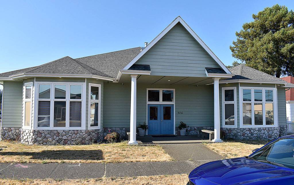 DAN HAMMOCK | THE DAILY WORLD 
The Elma Police Department will soon have a new, larger home with the purchase this week of the former FaithLife Church building on West Young Street.