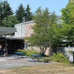 The Hillier Union Building on the Grays Harbor College Aberdeen campus will open for in-person student support services starting Monday, Aug. 16. (File photo)