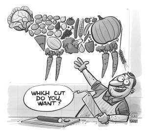 Gatis Sluka and Latvijas Avize | CagleCartoons.com