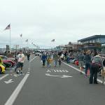 photo by Steve Anderson 
Just up Westhaven Drive from where the Westport Seafood Festival was heating up, dozens of Corvettes ranging from new to classic were on display Saturday, part of the Corvettes of Grays Harbor 12th annual Corvettes at the Marina show.