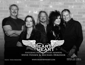Heart by Heart will play a free concert Saturday at Olympic Stadium. (Courtesy photo)