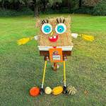 Courtesy photo 
Spongebob Scarepants? One of the many scarecrows entered in this years Ocean Shores Lions Club contest.