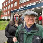 Raymond Lee, spoke happily on Wednesday Dec. 1, about his late-sister Patricia Warren and her husband Richard's "selfless," and "generous" act of donating money to the Harbor Regional Health Community Hospital Foundation. The hospital renamed its medical services building after the couple. (Matthew N. Wells | The Daily World)