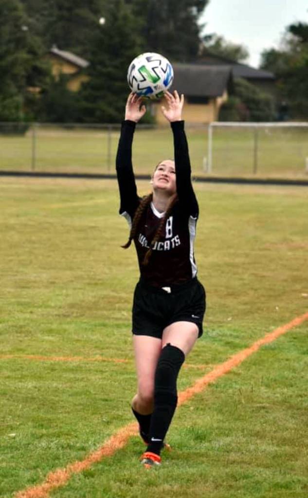 PHOTO BY JENNIFER RAFFELSON Ocosta midfielder Kylee Denny was named to the B Class All-State Second Team on Monday.