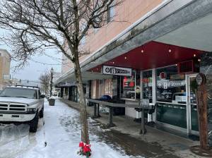 Matthew N. Wells | The Daily World 
Oliver Stanton was trying to find a beer mid-day Tuesday, Dec. 28, 2021, but found no luck.