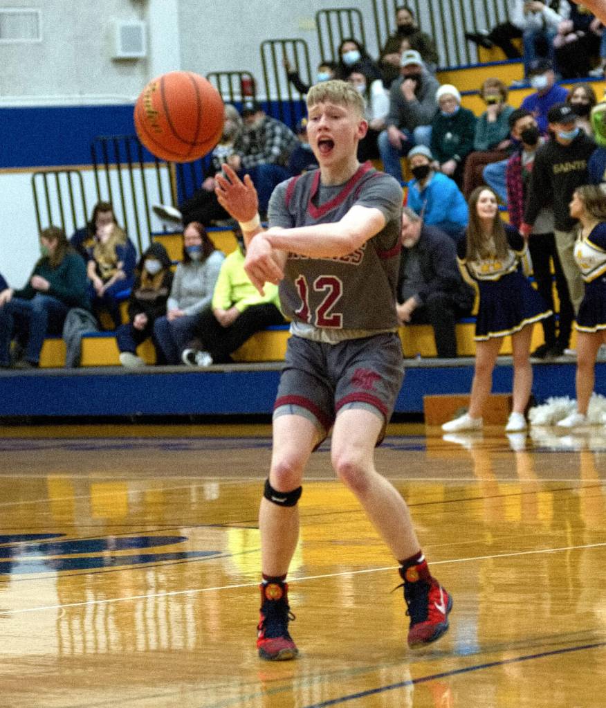 DAILY WORLD FILE PHOTO Hoquiam junior guard Michael Lorton Watkins was named to the 1A Evergreen League First Team league officials announced earlier this week.